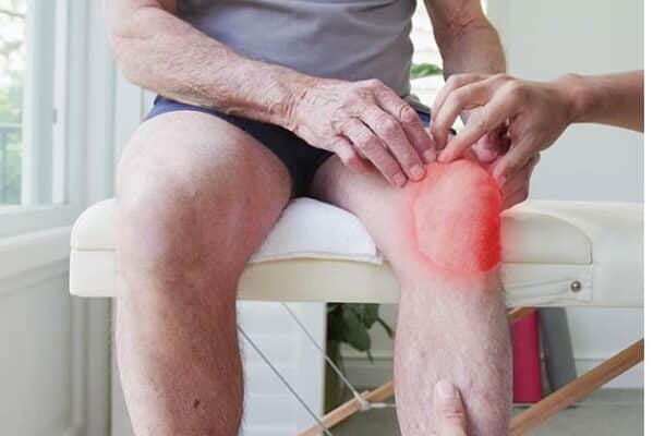 Inflammation - inflamed knee